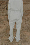 BASERANGE organic cotton trousers TROL-OC-000 striped